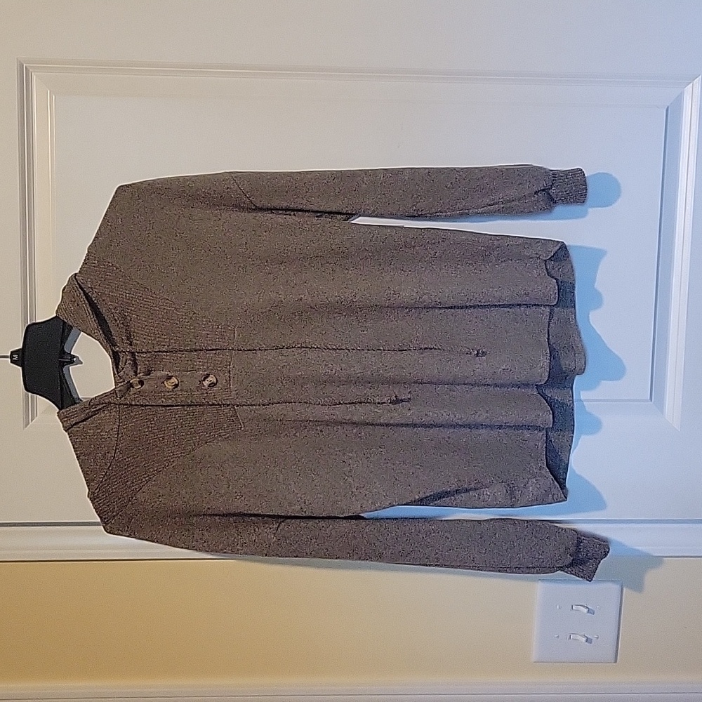 Cure Hooded Long Sleeve Shirt Size M